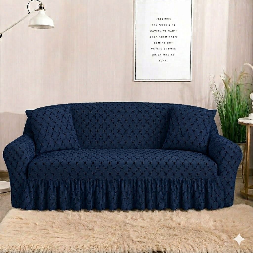 Butterfly Sofa Cover - Blue