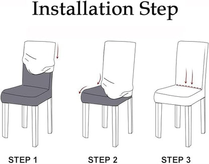 Bubble Style Fitted Chair Cover Maroon