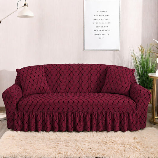 Butterfly Sofa Cover - Maroon
