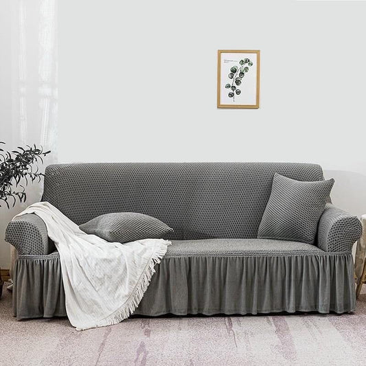 Turkish Style Sofa Cover Gray MESH